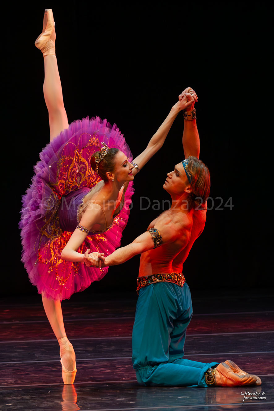 Svetlana Zakharova e Mikhail Lobukhin